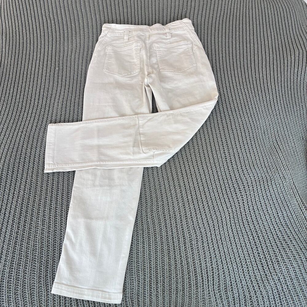Fashionable Pilcro Off-White Carpenter Jeans Size 26 - Picture 7 of 11